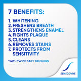 GETIT.QA- Qatar’s Best Online Shopping Website offers SENSODYNE MULTI CARE + WHITENING TOOTHPASTE 75 ML at the lowest price in Qatar. Free Shipping & COD Available!