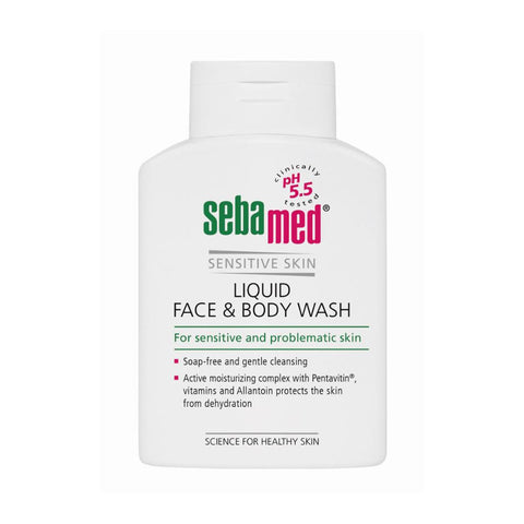 GETIT.QA- Qatar’s Best Online Shopping Website offers SEBAMED LIQUID FACE AND BODY WASH 200 ML at the lowest price in Qatar. Free Shipping & COD Available!