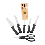 GETIT.QA- Qatar’s Best Online Shopping Website offers PRESTIGE KNIFE BLOCK SET 7PC 50919 at the lowest price in Qatar. Free Shipping & COD Available!