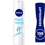 GETIT.QA- Qatar’s Best Online Shopping Website offers NIVEA DEODORANT SPRAY FOR WOMEN FRESH NATURAL 150 ML at the lowest price in Qatar. Free Shipping & COD Available!