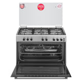 GETIT.QA- Qatar’s Best Online Shopping Website offers SIMFER COOKING RANGE 9060SG 90X60 5BURNER at the lowest price in Qatar. Free Shipping & COD Available!