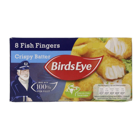 GETIT.QA- Qatar’s Best Online Shopping Website offers BIRDS EYE 8 CRISPY BATTER FISH FINGERS 224 G at the lowest price in Qatar. Free Shipping & COD Available!