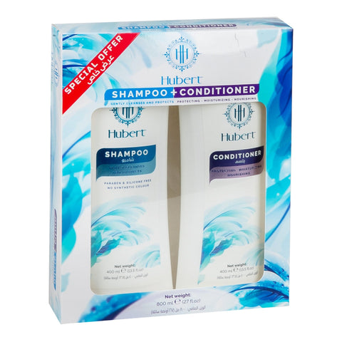 GETIT.QA- Qatar’s Best Online Shopping Website offers Hubert Shampoo 400 ml + Conditioner 400 ml at the lowest price in Qatar. Free Shipping & COD Available!