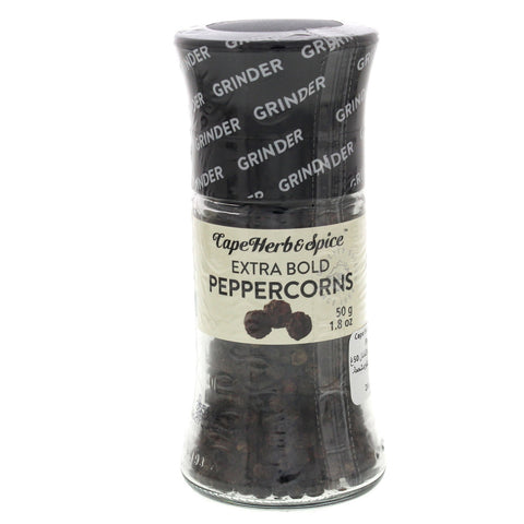 GETIT.QA- Qatar’s Best Online Shopping Website offers CAPE HERB & SPICE EXTRA BOLD PEPPERCORN 50 G at the lowest price in Qatar. Free Shipping & COD Available!