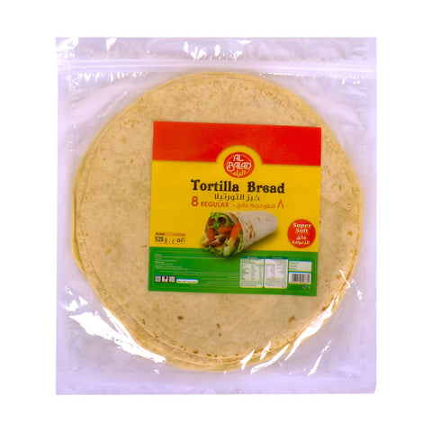 GETIT.QA- Qatar’s Best Online Shopping Website offers AL BALAD TORTILLA BREAD 520G at the lowest price in Qatar. Free Shipping & COD Available!