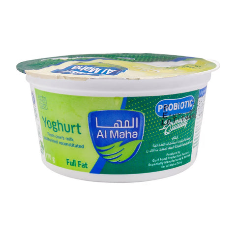 GETIT.QA- Qatar’s Best Online Shopping Website offers Al Maha Fresh Yoghurt Full Fat 170g at lowest price in Qatar. Free Shipping & COD Available!