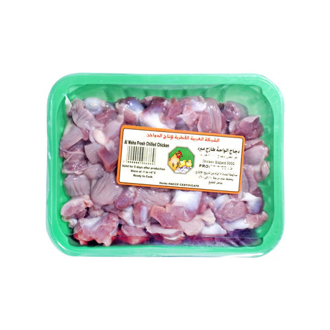 GETIT.QA- Qatar’s Best Online Shopping Website offers AL WAHA FRESH CHILLED CHICKEN GIZZARD 500G at the lowest price in Qatar. Free Shipping & COD Available!