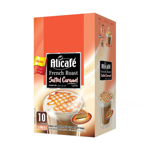 GETIT.QA- Qatar’s Best Online Shopping Website offers ALICAFE FRENCH ROAST SALTED CARAMEL 10 X 20G at the lowest price in Qatar. Free Shipping & COD Available!
