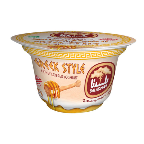 GETIT.QA- Qatar’s Best Online Shopping Website offers Baladna Greek Style Honey Yoghurt 150 g at lowest price in Qatar. Free Shipping & COD Available!