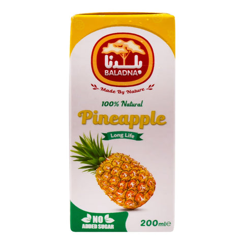 GETIT.QA- Qatar’s Best Online Shopping Website offers Baladna Long Life Pineapple Juice 200ml at lowest price in Qatar. Free Shipping & COD Available!