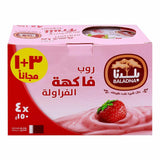 GETIT.QA- Qatar’s Best Online Shopping Website offers Baladna Strawberry Fruit Yoghurt, 4 x 150 g at lowest price in Qatar. Free Shipping & COD Available!