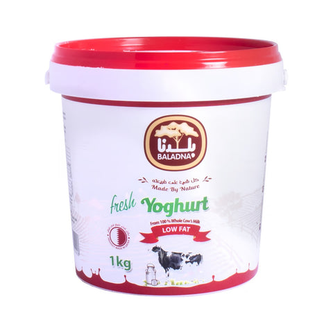 GETIT.QA- Qatar’s Best Online Shopping Website offers Baladna Yoghurt Low Fat 1kg at lowest price in Qatar. Free Shipping & COD Available!