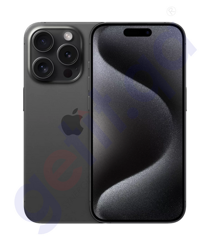 BUY APPLE IPHONE 15 PRO MAX BLACK TITANIUM IN QATAR | HOME DELIVERY WITH COD ON ALL ORDERS ALL OVER QATAR FROM GETIT.QA