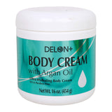 GETIT.QA- Qatar’s Best Online Shopping Website offers Delon Body Cream with Argan Oil 454 g at the lowest price in Qatar. Free Shipping & COD Available!
