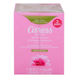 GETIT.QA- Qatar’s Best Online Shopping Website offers Caress White Peach & Orange Blossom Moisturizing Bar Soap 2 x 106 g at the lowest price in Qatar. Free Shipping & COD Available!
