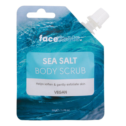 GETIT.QA- Qatar’s Best Online Shopping Website offers Face Facts Sea Salt Body Scrub Vegan 50 g at the lowest price in Qatar. Free Shipping & COD Available!