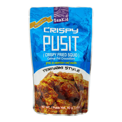 GETIT.QA- Qatar’s Best Online Shopping Website offers SEAKID CRISPY PUSIT TERIYAKI STYLE 40 G at the lowest price in Qatar. Free Shipping & COD Available!