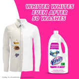 GETIT.QA- Qatar’s Best Online Shopping Website offers VANISH FABRIC STAIN REMOVER FOR WHITES 3 LITRES at the lowest price in Qatar. Free Shipping & COD Available!