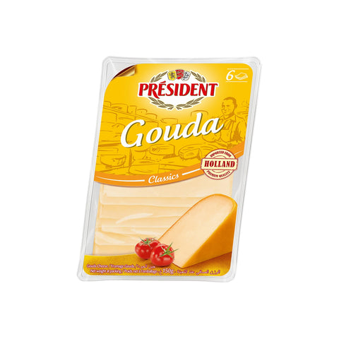 GETIT.QA- Qatar’s Best Online Shopping Website offers PRESIDENT GOUDA SLICED CHEESE 150 G at the lowest price in Qatar. Free Shipping & COD Available!