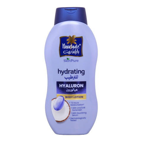GETIT.QA- Qatar’s Best Online Shopping Website offers Parachute Hydrating Hyaluron Body Lotion 400 ml at the lowest price in Qatar. Free Shipping & COD Available!