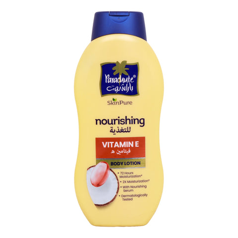 GETIT.QA- Qatar’s Best Online Shopping Website offers Parachute Nourishing Vitamin E Body Lotion 400 ml at the lowest price in Qatar. Free Shipping & COD Available!