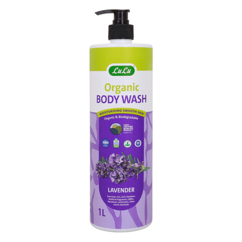 GETIT.QA- Qatar’s Best Online Shopping Website offers Lulu Organic Body Wash Lavender 1 Litre at the lowest price in Qatar. Free Shipping & COD Available!