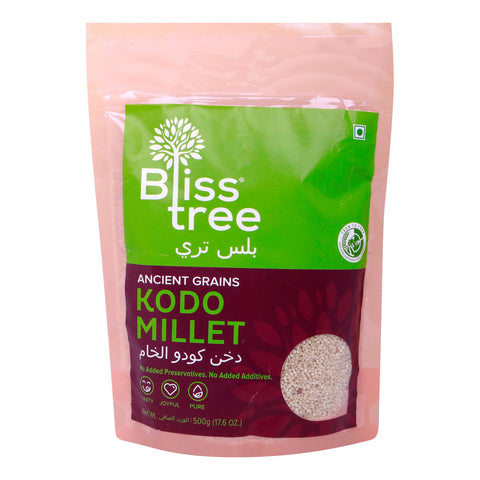 GETIT.QA- Qatar’s Best Online Shopping Website offers BLISS TREE KODO MILLET RAW 500G at the lowest price in Qatar. Free Shipping & COD Available!