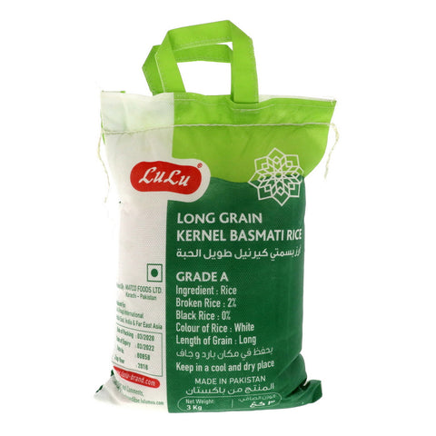 GETIT.QA- Qatar’s Best Online Shopping Website offers LULU SUPER KERNEL RICE 3KG at the lowest price in Qatar. Free Shipping & COD Available!