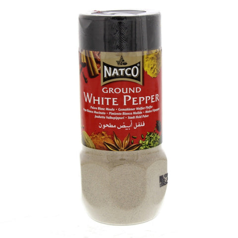 GETIT.QA- Qatar’s Best Online Shopping Website offers NATCO GROUND WHITE PEPPER 100 G at the lowest price in Qatar. Free Shipping & COD Available!