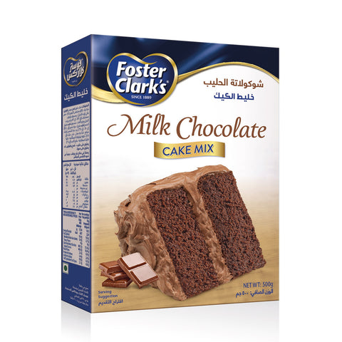 GETIT.QA- Qatar’s Best Online Shopping Website offers FOSTER CLARK MILK CHOCOLATE CAKE MIX 500 G at the lowest price in Qatar. Free Shipping & COD Available!