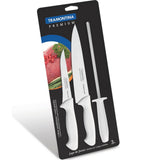 GETIT.QA- Qatar’s Best Online Shopping Website offers TRAMONTINA KNIFE SET, 2 PCS + SHARPENER, 24499 at the lowest price in Qatar. Free Shipping & COD Available!
