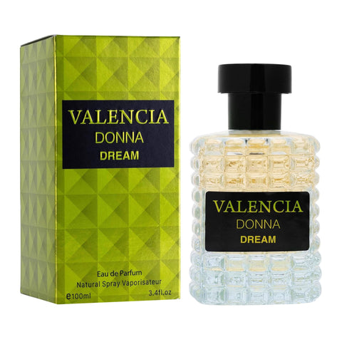 GETIT.QA- Qatar’s Best Online Shopping Website offers Urban Collection Valencia Donna Dream EDP for Women 100 ml at the lowest price in Qatar. Free Shipping & COD Available!