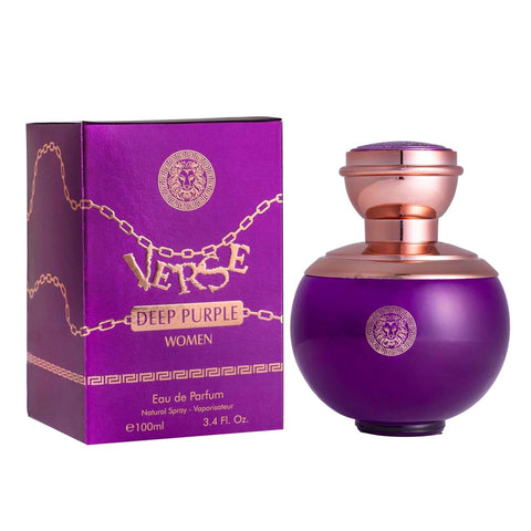 GETIT.QA- Qatar’s Best Online Shopping Website offers Urban Collection Verse Deep Purple EDP for Women 100 ml at the lowest price in Qatar. Free Shipping & COD Available!