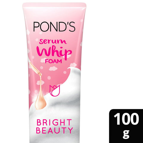 Pond's Bright Beauty Serum Whip Facial Foam 100 g - GETIT.QA