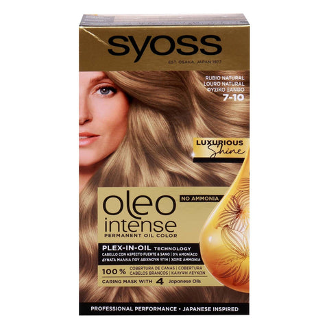 GETIT.QA- Qatar’s Best Online Shopping Website offers Henkel Schwarzkopf Syoss Oleo Color 7-10 Natural Blonde at the lowest price in Qatar. Free Shipping & COD Available!
