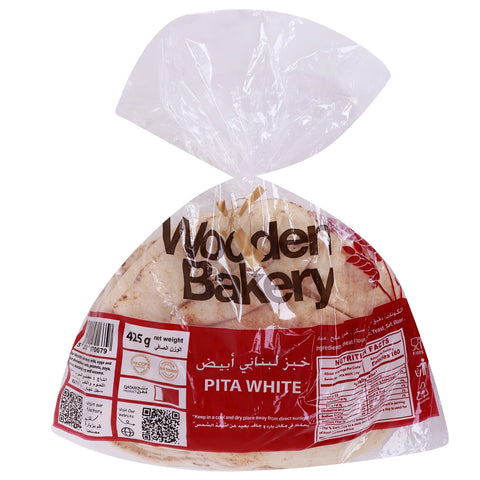 GETIT.QA- Qatar’s Best Online Shopping Website offers Wooden Bakery Arabic Pita White Medium 425g at the lowest price in Qatar. Free Shipping & COD Available!