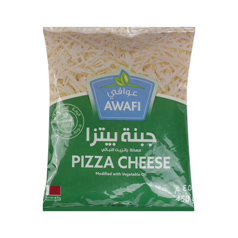 Awafi Shredded Mozzarella Pizza Cheese 450g