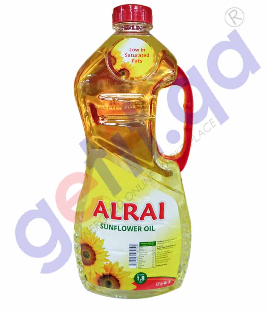 Buy Alrai Sunflower Oil 1.8L Price Online in Doha Qatar
