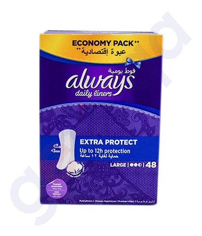 Buy Always Daily Liners Comfort Protect Large in Doha Qatar
