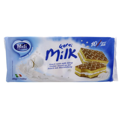 GETIT.QA- Qatar’s Best Online Shopping Website offers MIDI FARCI MILK CAKE 10 X 28G at the lowest price in Qatar. Free Shipping & COD Available!