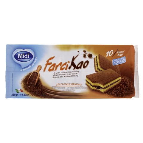 GETIT.QA- Qatar’s Best Online Shopping Website offers MIDI FARCI KAO CAKE 10 X 28G at the lowest price in Qatar. Free Shipping & COD Available!