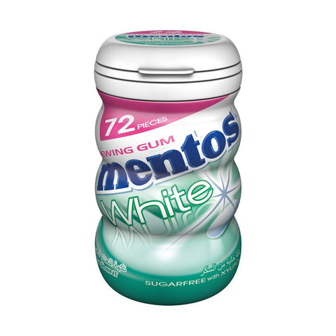 GETIT.QA- Qatar’s Best Online Shopping Website offers MENTOS WHITE SUGAR FREE CHEWING GUM SPEARMINT FLAVOUR 102.6 G at the lowest price in Qatar. Free Shipping & COD Available!