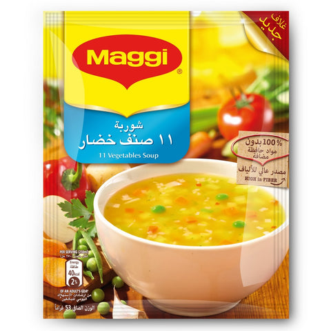 GETIT.QA- Qatar’s Best Online Shopping Website offers MAGGI 11 VEGETABLES SOUP 53 G at the lowest price in Qatar. Free Shipping & COD Available!