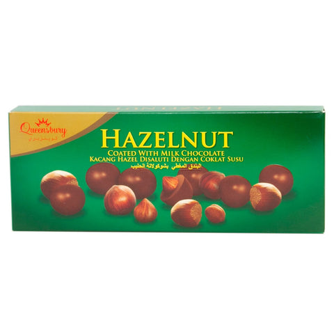 GETIT.QA- Qatar’s Best Online Shopping Website offers QUEENSBURY HAZELNUT WITH MILK CHOCOLATE 50 G at the lowest price in Qatar. Free Shipping & COD Available!