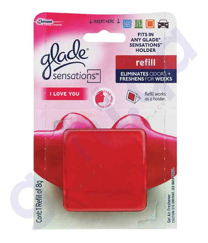 BUY GLADE SENSATIONS I LOVE YOU REFILL 8GM IN QATAR | HOME DELIVERY WITH COD ON ALL ORDERS ALL OVER QATAR FROM GETIT.QA