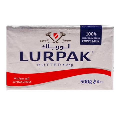 GETIT.QA- Qatar’s Best Online Shopping Website offers LURPAK BUTTER UNSALTED 500G at the lowest price in Qatar. Free Shipping & COD Available!