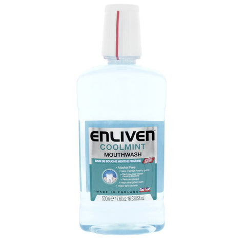 GETIT.QA- Qatar’s Best Online Shopping Website offers ENLIVEN COOLMINT MOUTHWASH 500 ML at the lowest price in Qatar. Free Shipping & COD Available!