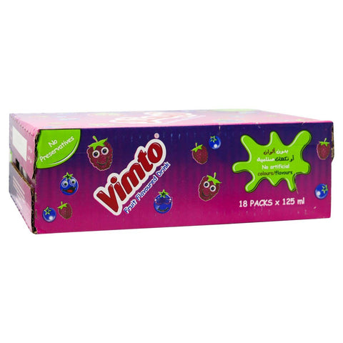 GETIT.QA- Qatar’s Best Online Shopping Website offers VIMTO FRUIT FLAVOURED DRINK 18 X 125ML at the lowest price in Qatar. Free Shipping & COD Available!