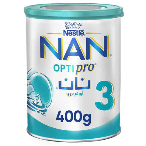 GETIT.QA- Qatar’s Best Online Shopping Website offers NESTLE NAN OPTIPRO STAGE 3 MILK FOR TODDLERS FROM 1 TO 3 YEARS 400 G at the lowest price in Qatar. Free Shipping & COD Available!