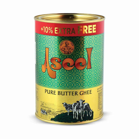 GETIT.QA- Qatar’s Best Online Shopping Website offers ASEEL PURE BUTTER GHEE 800 G + OFFER at the lowest price in Qatar. Free Shipping & COD Available!